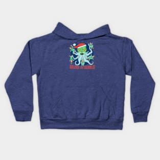 Christmas Cephalopod Kids Hoodie